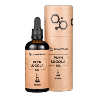 Lugol's Solution 5% Chemworld Purity 99.99% 100ml — zdjęcie 1